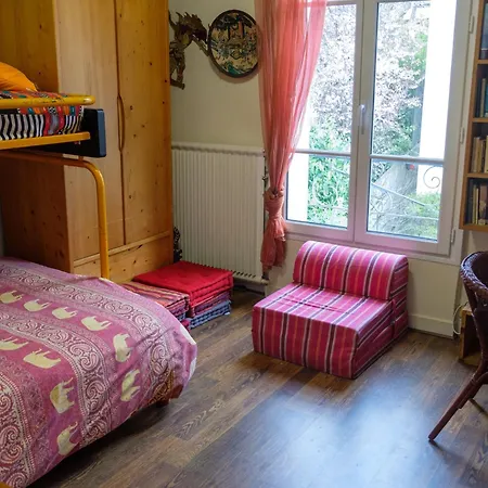 וילה Appartement Duplex Avec Jardin A Deux Pas De Paris ואנב